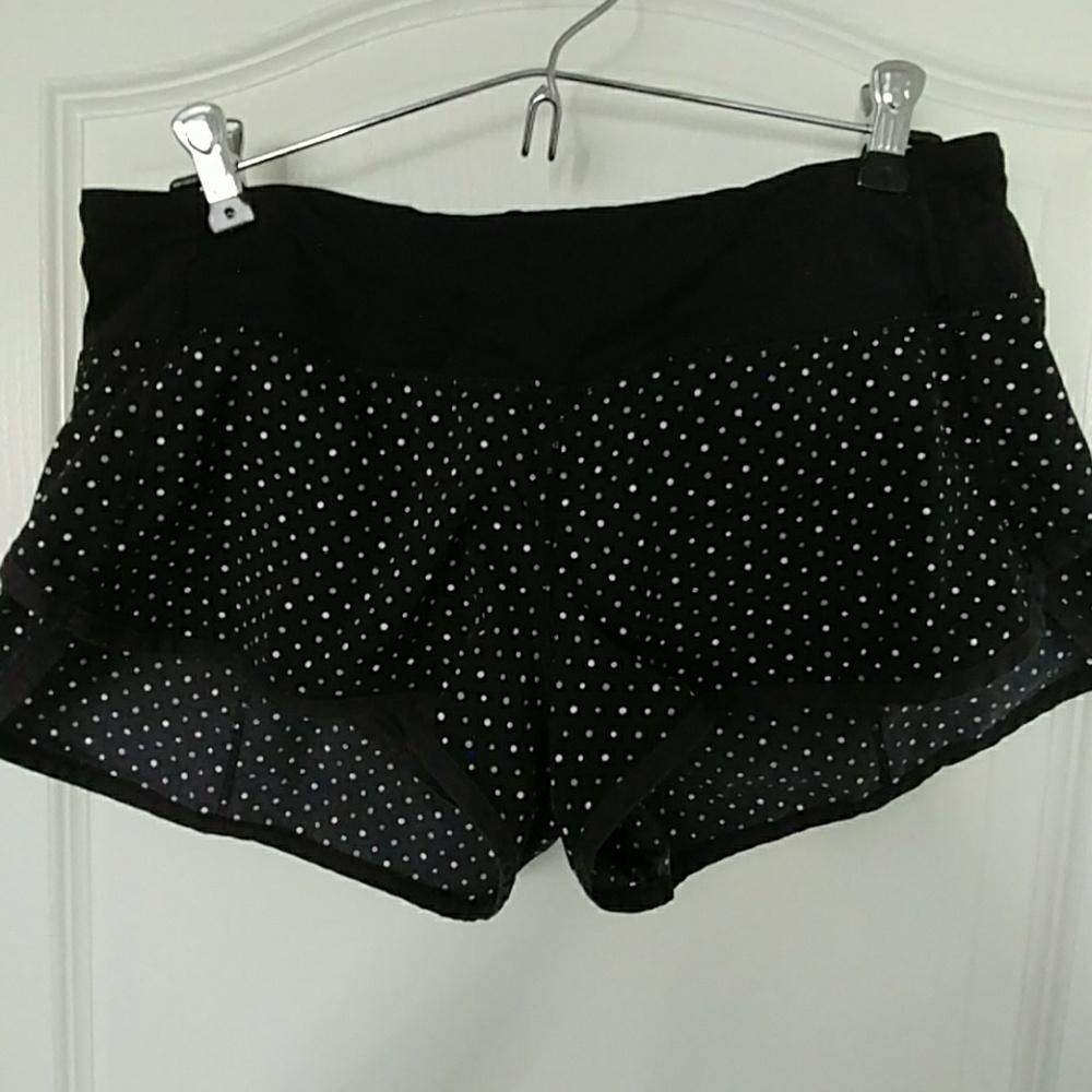 Lululemon 4 way stretch "speed short"